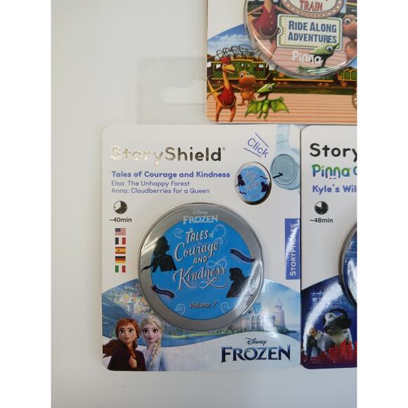 StoryPhones 3 PACK NEW Story Shields Disc Disney Headphones Storytelling SEALED - Picture 3 of 8